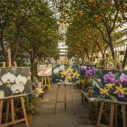 Tierwelt in der Raffeiner Orchideenwelt: Bunte Schmetterlinge